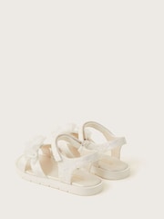Monsoon Natural Lace Corsage Sandals - Image 3 of 3