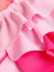 Monsoon Pink Baby Flamingo Skirted Swimsuit - Image 3 of 3