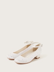Monsoon Natural Diamanté Heels - Image 1 of 3