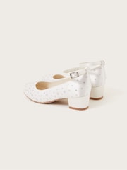 Monsoon Natural Diamanté Heels - Image 2 of 3