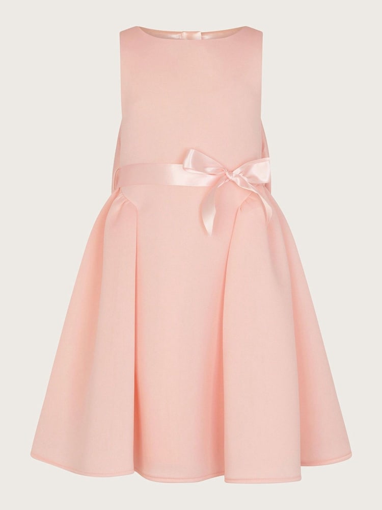 Monsoon Pink Holly Scuba Bridesmaid Dress - Image 1 of 3