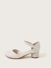 Monsoon Natural Pretty Lacey Two Part Heels - Image 2 of 3