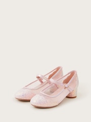 Monsoon Pink Annabelle Princess Heels - Image 1 of 3