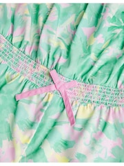 Monsoon Green Splash Palm Playsuit - Image 4 of 4