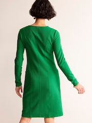Boden Green Ellen Ottoman Dress - Image 3 of 5