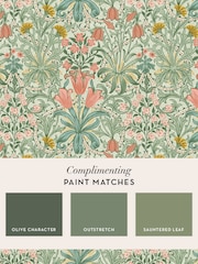 William Morris At Home Spring Garden Woodland Weeds 10M Wallpaper - Image 4 of 5