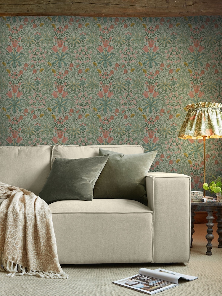 William Morris At Home Spring Garden Woodland Weeds 10M Wallpaper - Image 5 of 5 William Morris At Home Spring Garden Woodland Weeds 10M Wallpaper - Image 5 of 5