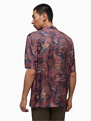 AllSaints Blue Zowie Shirt - Image 2 of 7