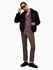 AllSaints Blue Zowie Shirt - Image 4 of 7