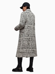 AllSaints Black Mabelx Coat - Image 2 of 7