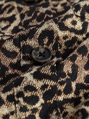 AllSaints Gold Jemi Leppo Shirt - Image 7 of 7