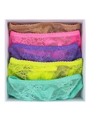 Love Stories Multi Weekday Spice Thong Set 5 Pack - Image 2 of 6