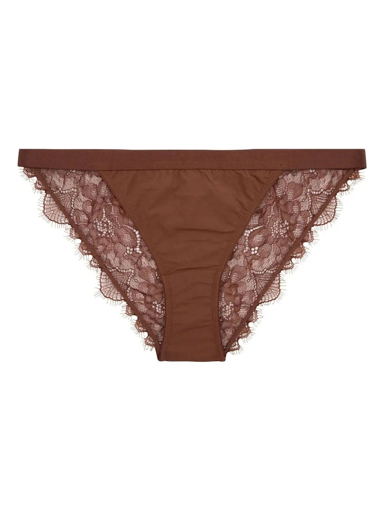 Maro închis - Love Stories Wild Rose Lace Chiloți - Image 4 of 5