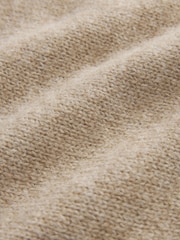 Oatmeal Button Front Knitted Tank Top - Image 4 of 4