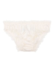 Love Stories White Lola Just Married Silk Briefs - Image 2 of 3