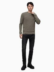 AllSaints Ivar Pullover aus Merinowolle mit Rundhalsausschnitt - Bild 3 von 7