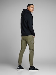 Зеленый - Брюки-карго JACK & JONES - Изображение 2 из 7