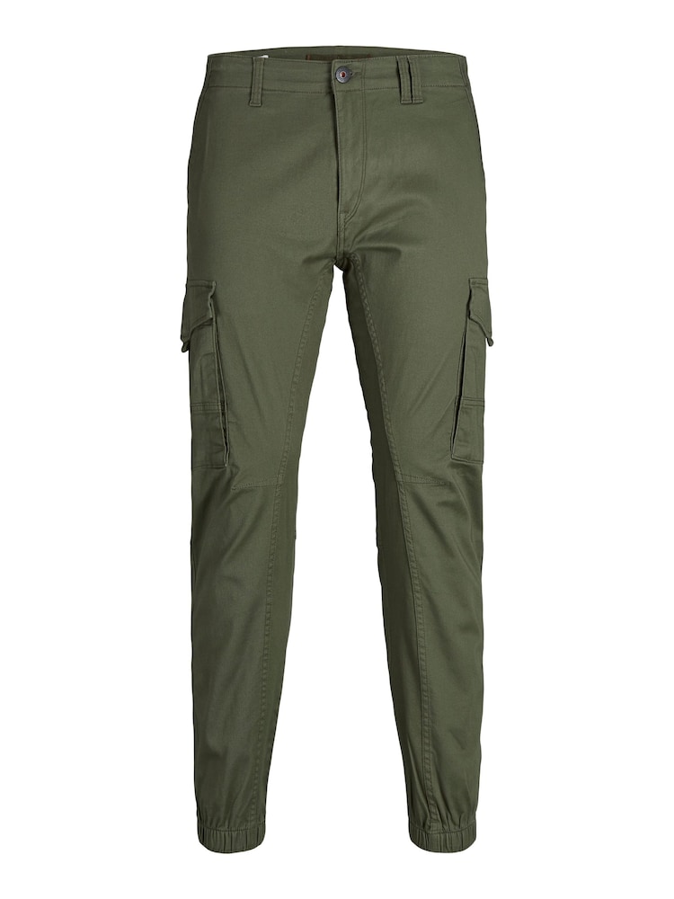 JACK & JONES Green Cargo Trouser - Image 5 of 5 JACK & JONES Green Cargo Trouser - Image 5 of 5