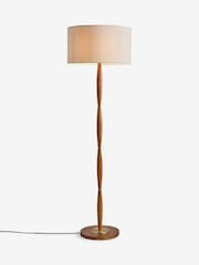 Dark Natural Lloyd Floor Lamp - Image 5 of 5
