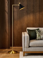 Black Austin Floor Lamp - Image 1 of 6