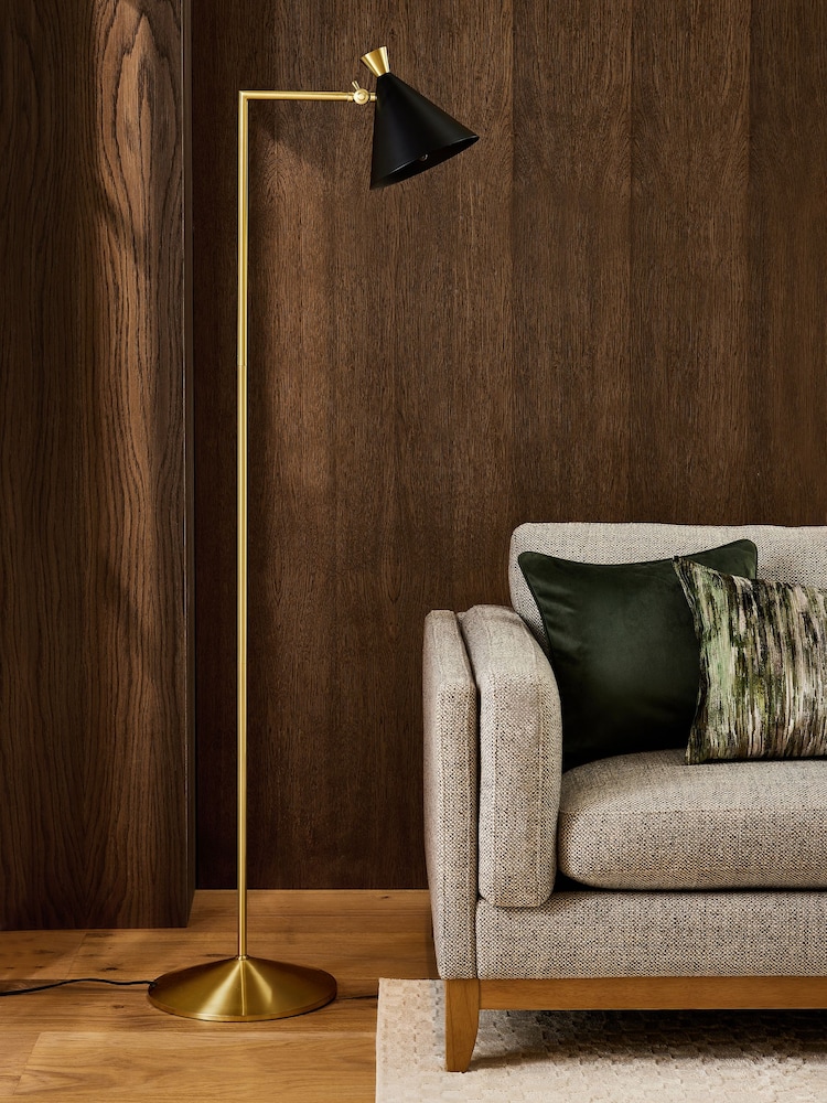 Black Austin Floor Lamp - Image 2 of 6
