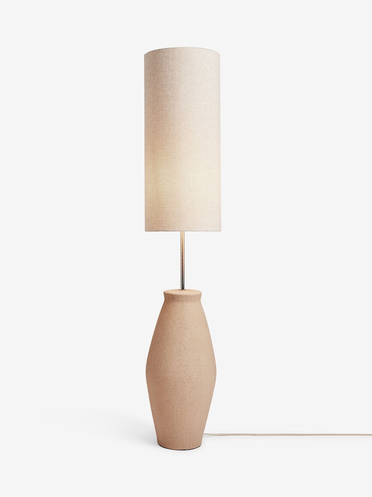 Terracotta Orange Claydon Floor Lamp - Image 5 of 5