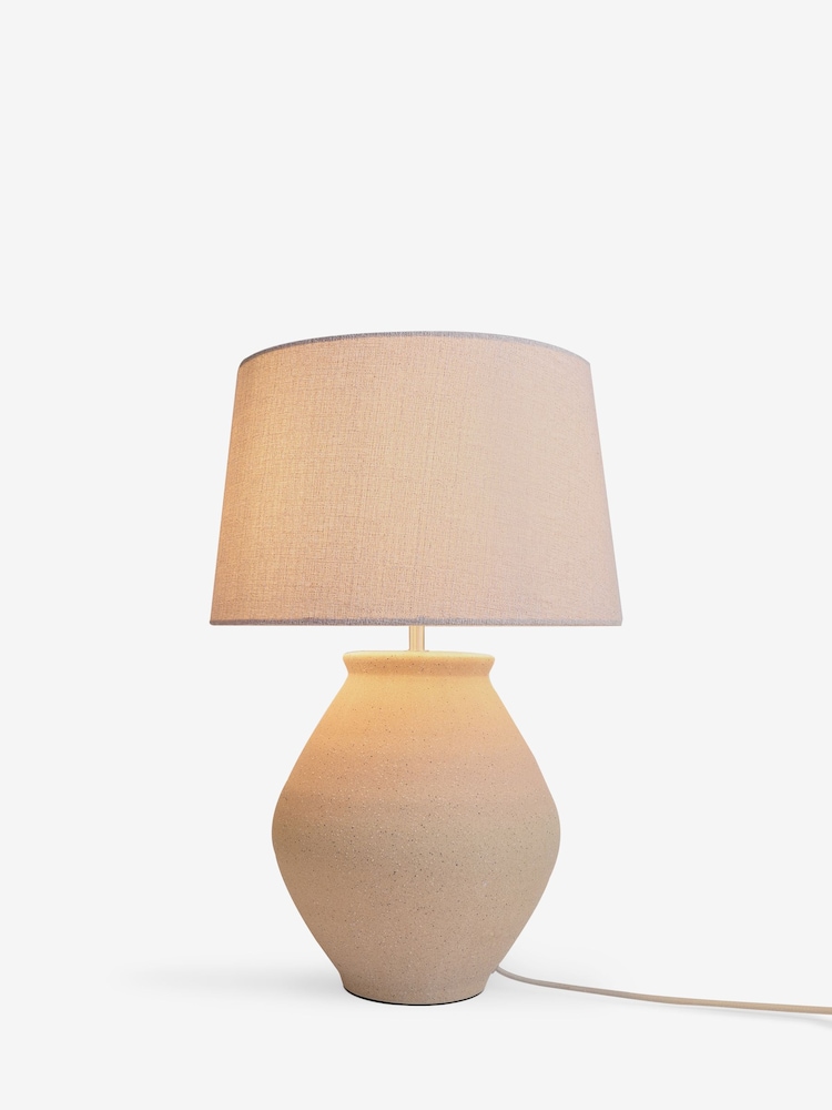 Terracotta Orange Claydon Table Lamp - Image 5 of 5