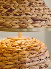 Natural Zephie Woven Seagrass Table Lamp - Image 3 of 6