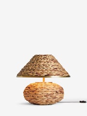 Natural Zephie Woven Seagrass Table Lamp - Image 6 of 6