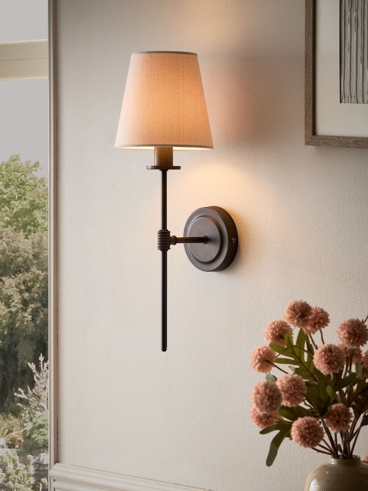 Brass Carolina Wall Light - Image 1 of 5