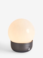 Pewter Grey Pod Rechargeable Touch Wireless Table Lamp - Image 5 of 5
