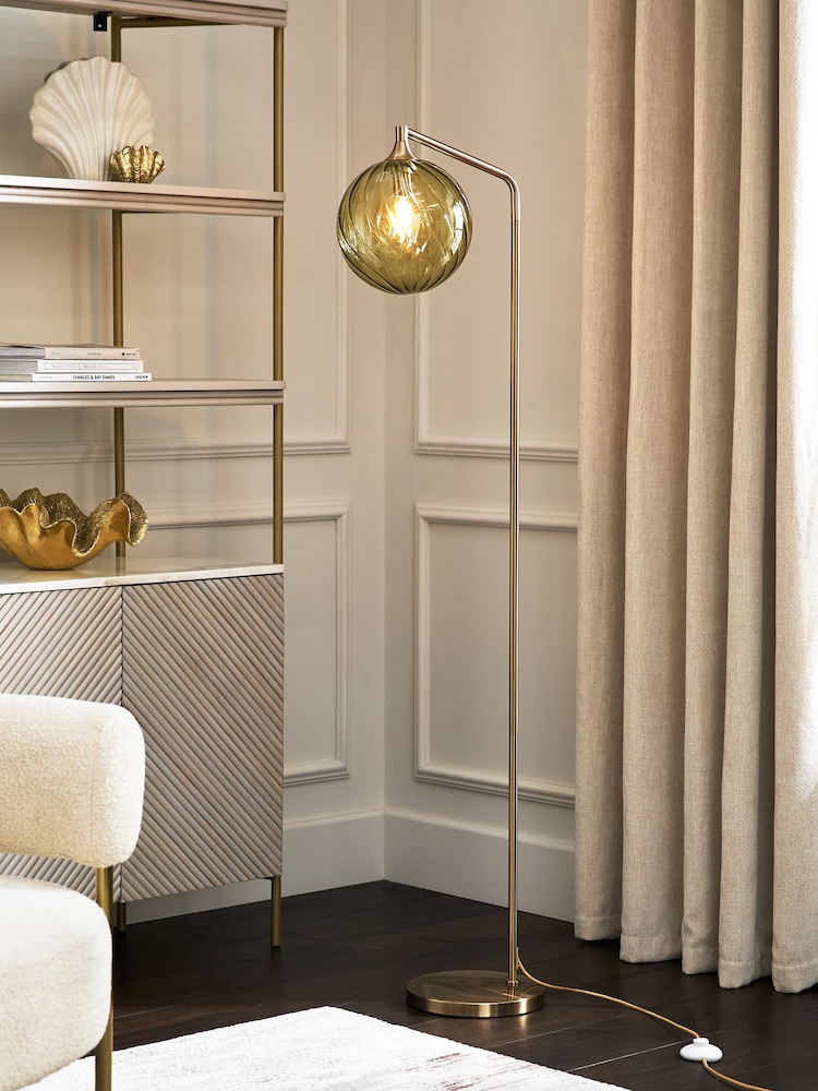Green Freya Floor Lamp - Image 1 of 5 Green Freya Floor Lamp - Image 1 of 5
