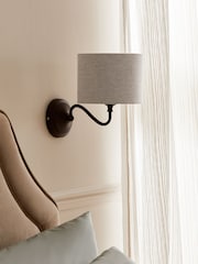 Black Burford Wall Light - Image 2 of 5