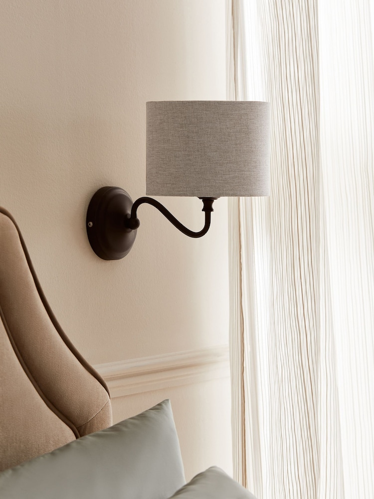 Black Burford Wall Light - Image 2 of 5