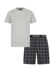 Lyle & Scott Grey Rizzo Sleepwear Set - Image 1 of 6
