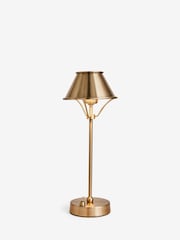 Brass Hector Rechargeable Small Wireless Table Lamp - Image 5 of 6