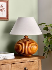 Ochre Yellow Witney Large Table Lamp - Image 2 of 6