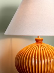 Ochre Yellow Witney Large Table Lamp - Image 3 of 6