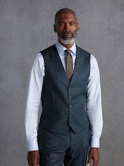 Blau - Signature Zignone Flannel Suit Waistcoat - Image 1 of 8