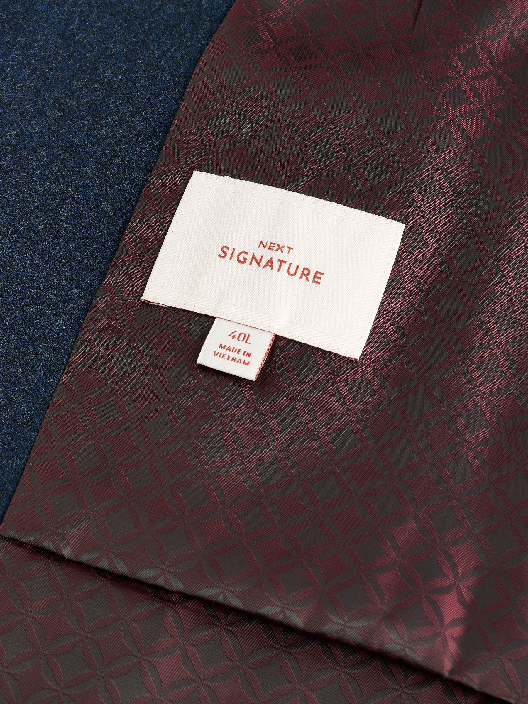 Buy Blue Signature Zignone Italian Wool Cashmere Blend Flannel