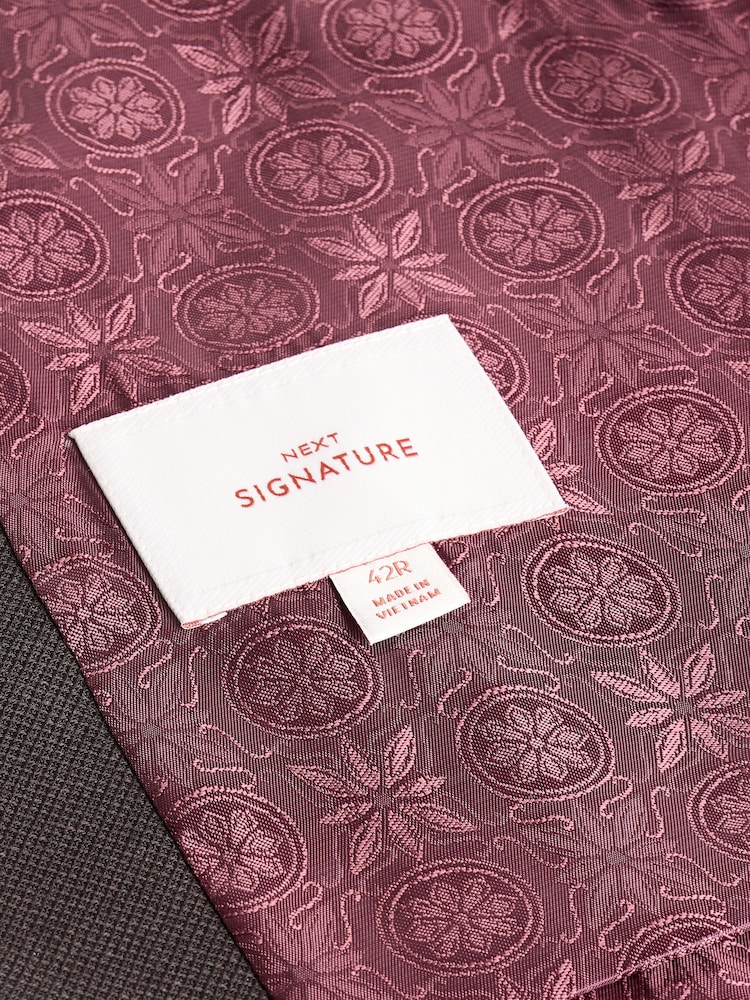 Brun - Signature Gilet de costume Tollegno - Image 6 of 8