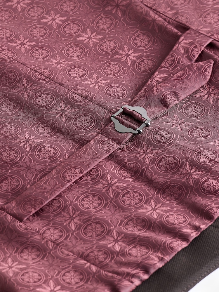 Brun - Signature Gilet de costume Tollegno - Image 7 of 8