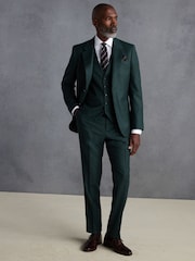 Grün - Signature Zignone Flannel Suit Waistcoat - Image 2 of 9