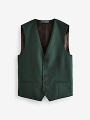 Grün - Signature Zignone Flannel Suit Waistcoat - Image 6 of 9