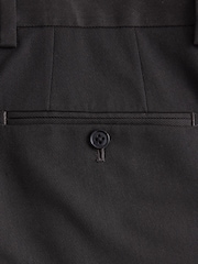 Brown Slim Fit EDIT Flared Western Style Suit Trousers - Image 9 of 10