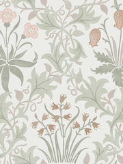 William Morris At Home Spring Peony and Sage Celandine 10M Wallpaper - Image 3 of 5