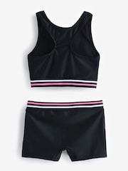Black Varsity Sporty Bikini (3-16yrs) - Image 8 of 9