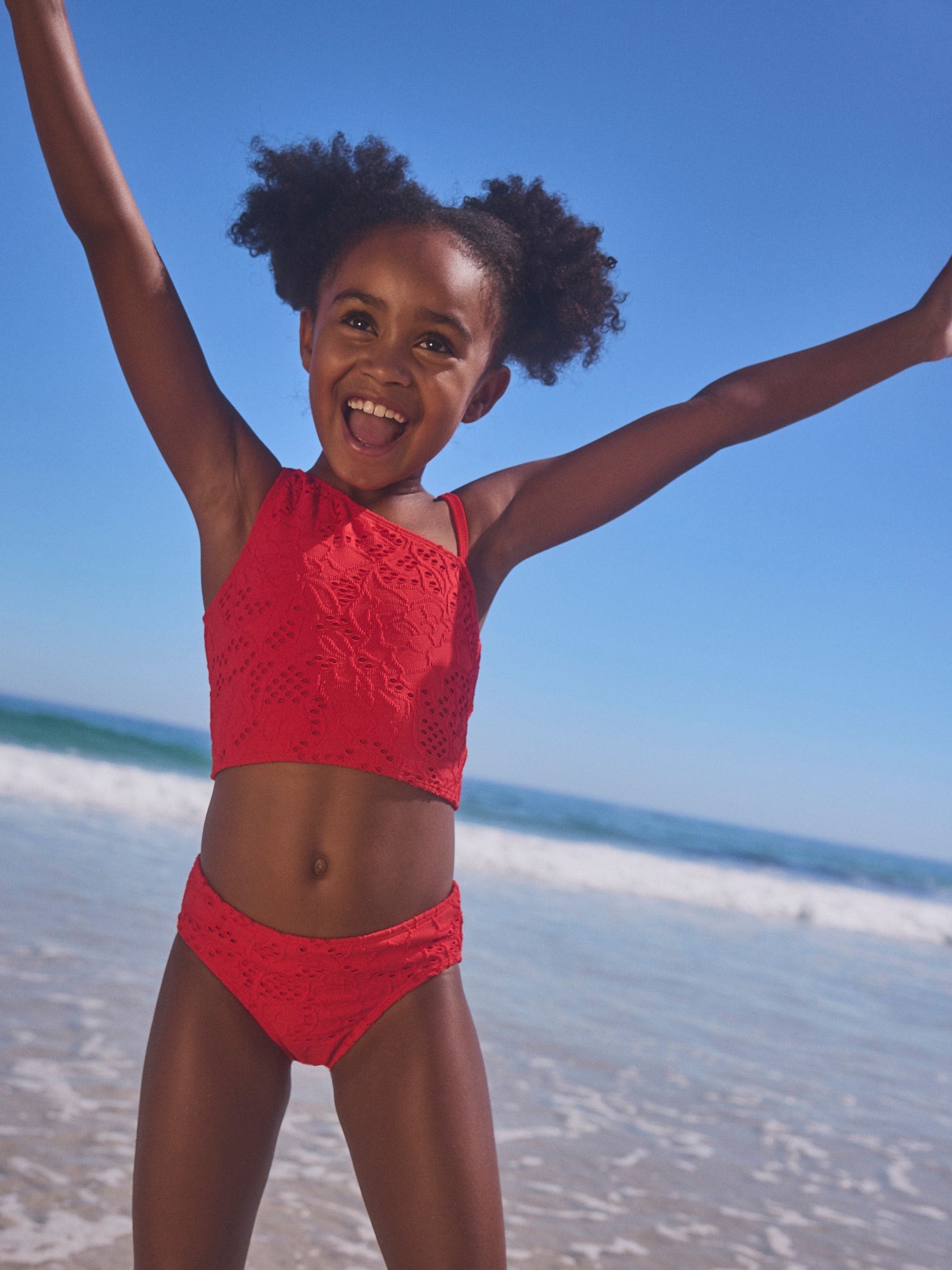 Buy Red One Shoulder Bikini 3 16yrs from Next Turkey