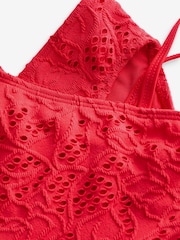 Red One Shoulder Bikini (3-16yrs) - Image 7 of 7