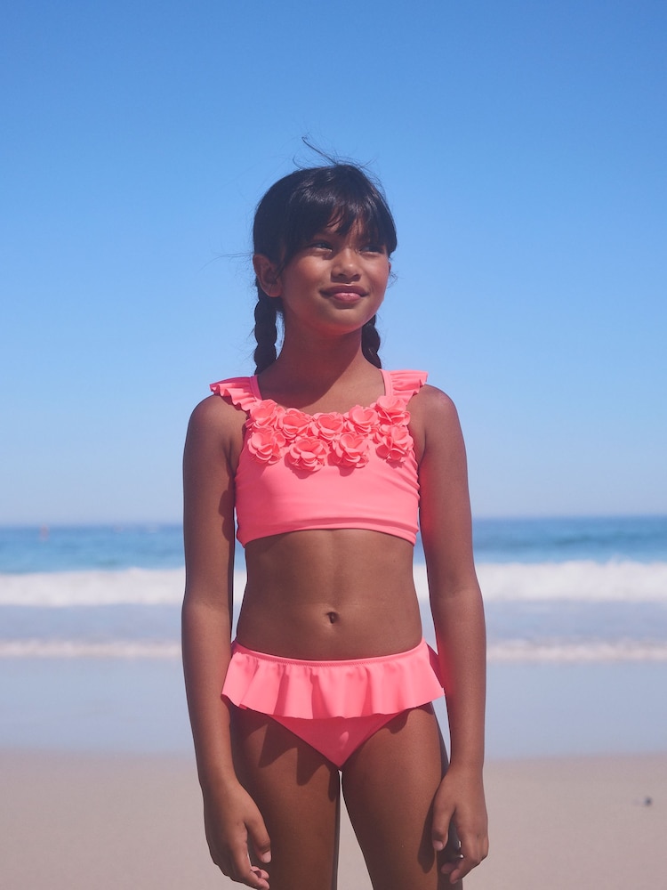 Pink - Corsage Bikini (3-16yrs) - Bild 1 von 6 Pink - Corsage Bikini (3-16yrs) - Bild 1 von 6